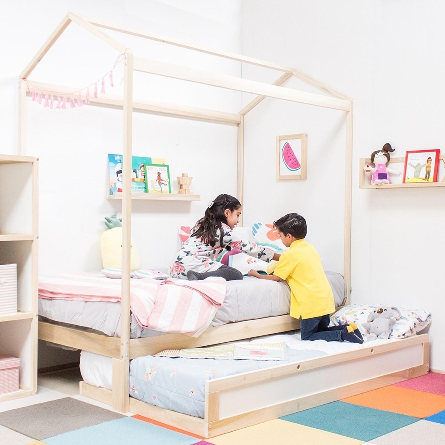 Cama Baja Canguro Individual – Kit Mobiliario